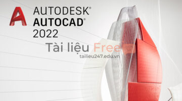 Giới thiệu về phần mềm AutoCAD 2022